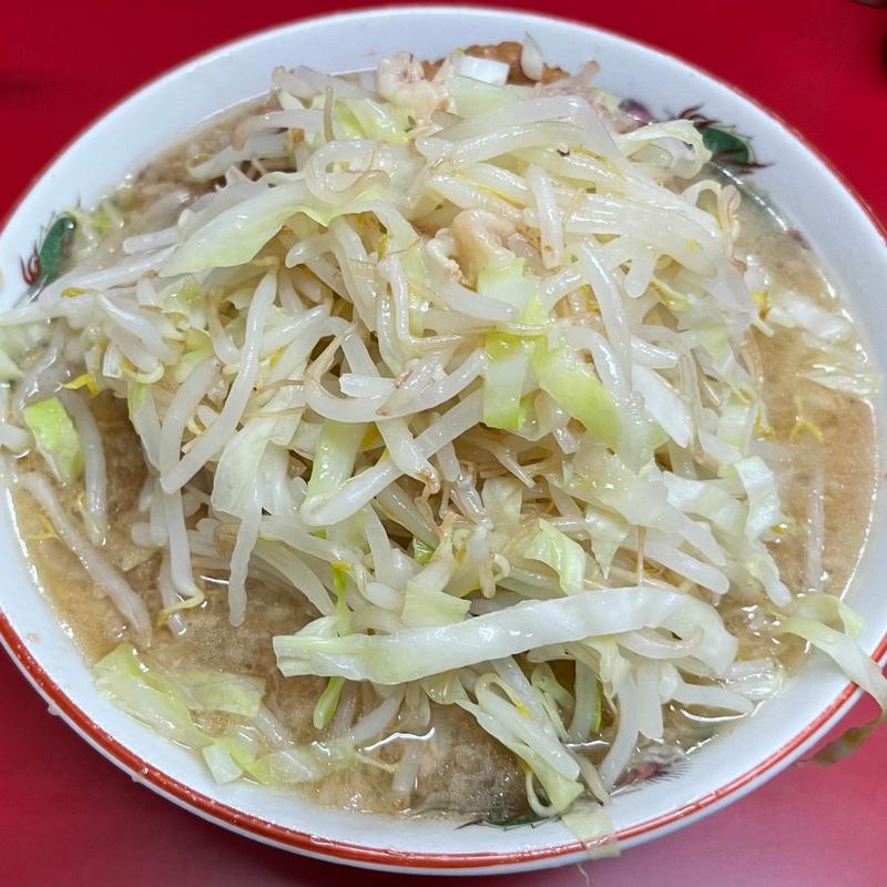 小　ブタ入り（ニンニク）(ラーメン二郎 京急川崎店)