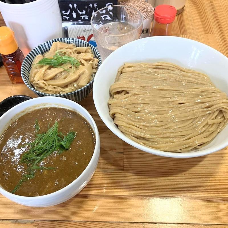 カレーつけ麺 メンマ丼(桐麺 )