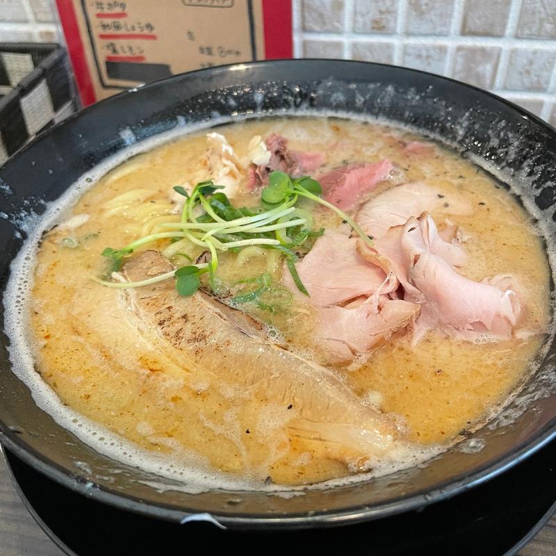 肉そば　牛ポタ(肉麺 ひだまり庵)