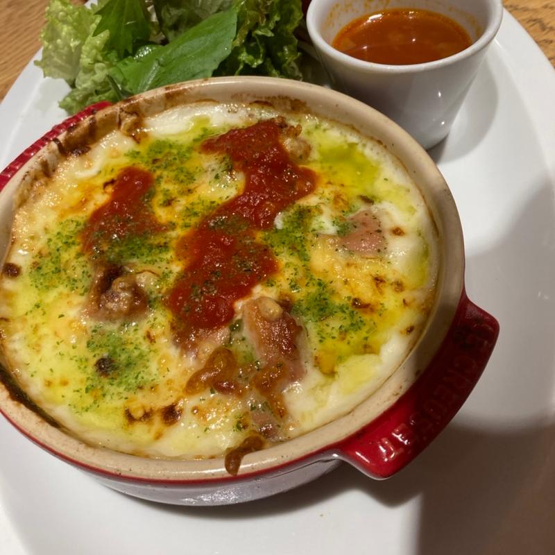 チキンドリア トマトバジルソース(むさしの森珈琲 六ッ川店)