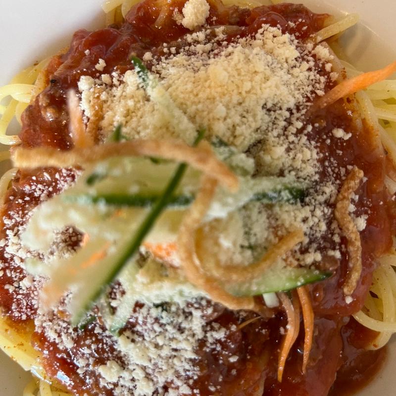 冷製スパイシートマトパスタシャキシャキ野菜のせ(MASCOT. (マスコット))