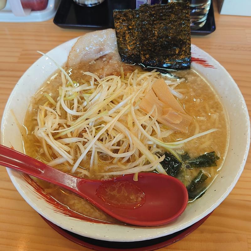 ネギラーメン＋中盛(なかむら屋)
