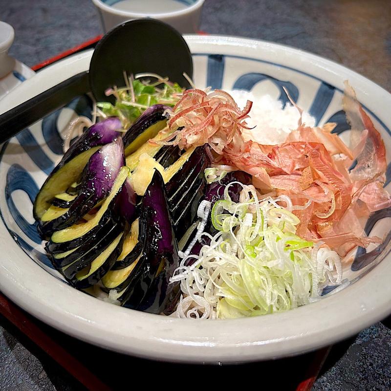 揚げなすおろしそば(そば処丸松 エスパル店 )