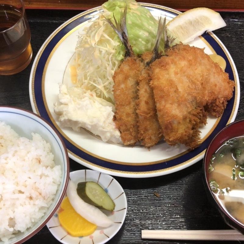 あじフライ定食(ずう)