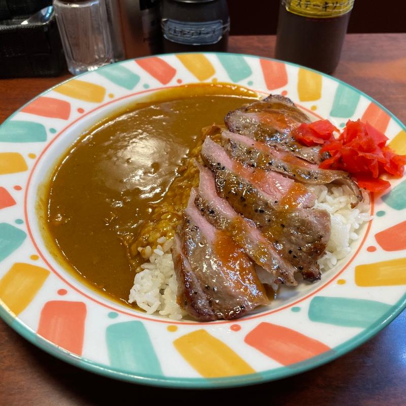 ステーキカレー(ふくてい 有楽町本店)