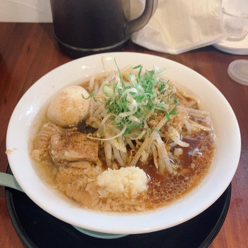 和だし二郎ラーメン(さがら製麺)