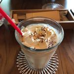 アイスそば茶ラテ