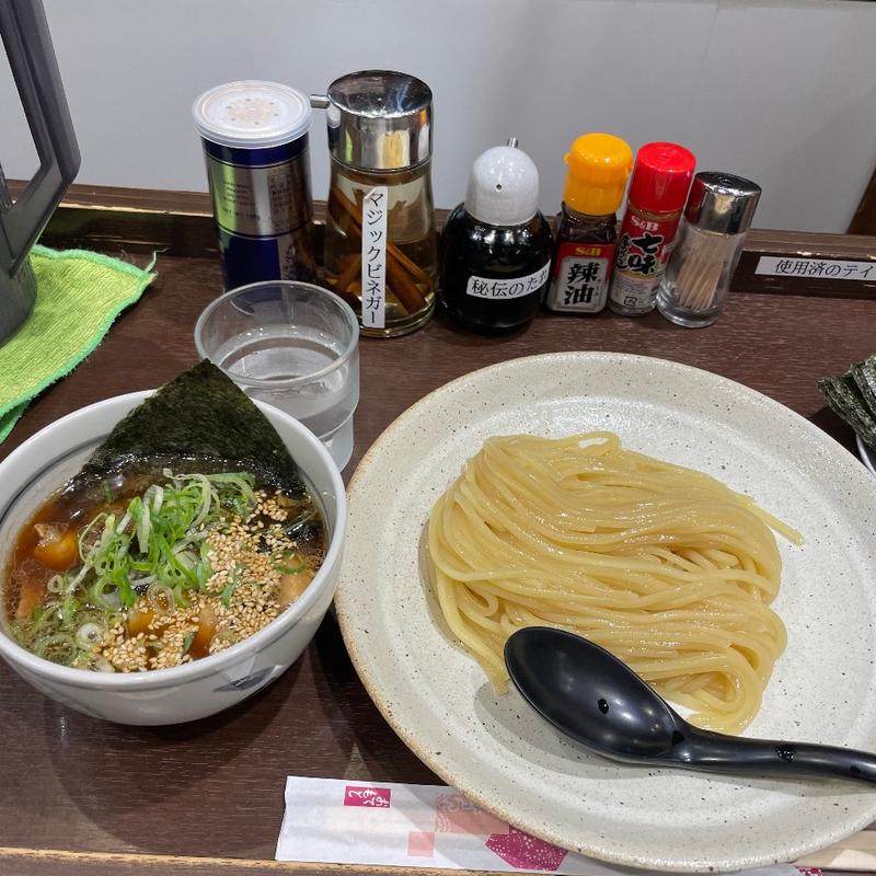 醤油つけ麺(越後つけ麺維新 湯沢がんぎどおり店)