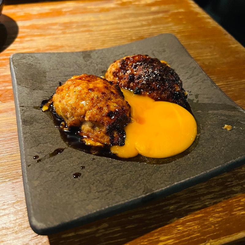 自信満々のつくね(鶏屋 Jizo 天神橋本店)