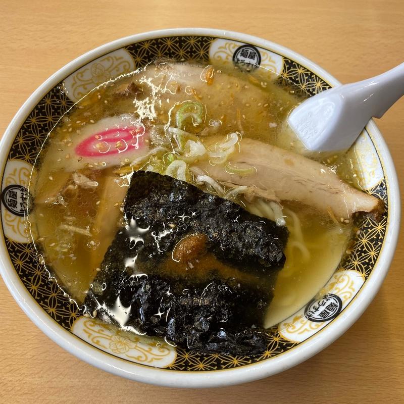 塩ラーメン(麺屋ようすけ 佐野新都市店)