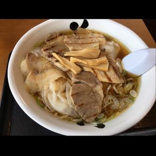海老ワンタンチャーシュー麺(花鳥風月 鶴岡 )