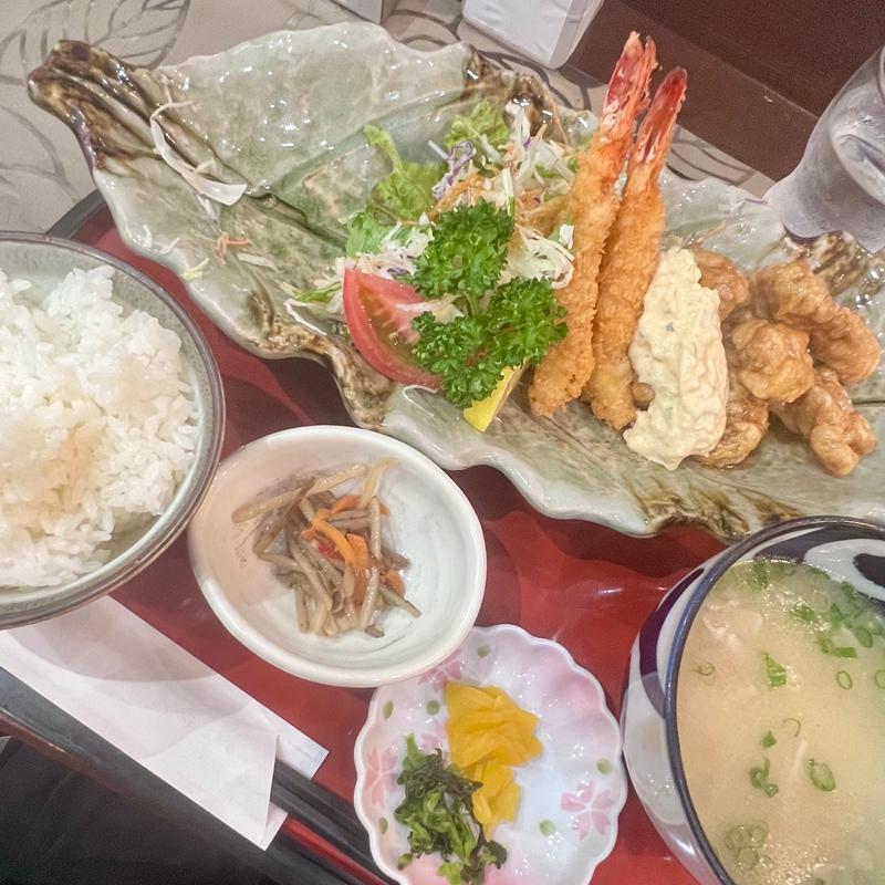 海老南蛮定食(ごはんや 竹膳)