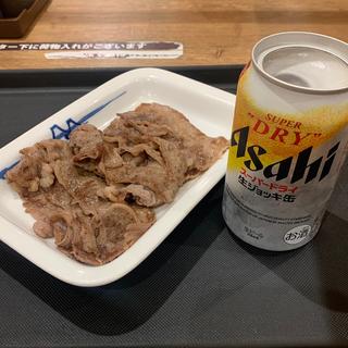 牛焼肉生ジョッキ缶セット(松屋 国立店（マイカリー食堂併設）)