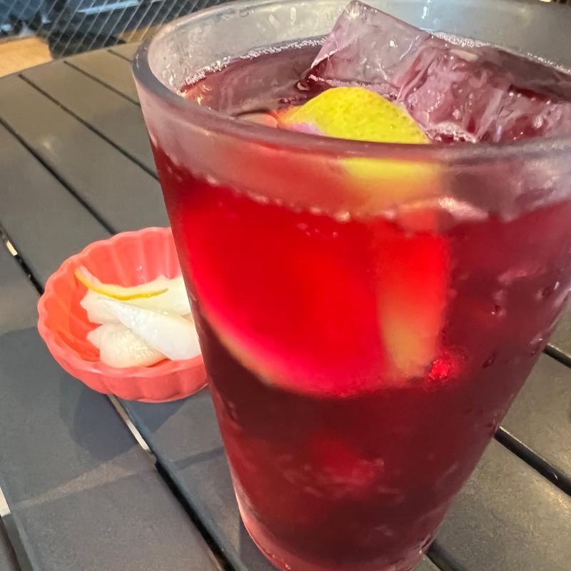 ゆかりサワー(博多ちょうすけ 中目黒店)