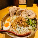 信州味噌炙りチャーシュー麺(麺場 田所商店 多摩ニュータウン店)