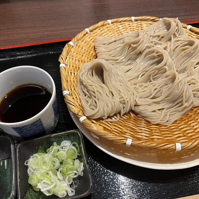 ざるそば大盛(戸隠そば　かがみ　上尾店)