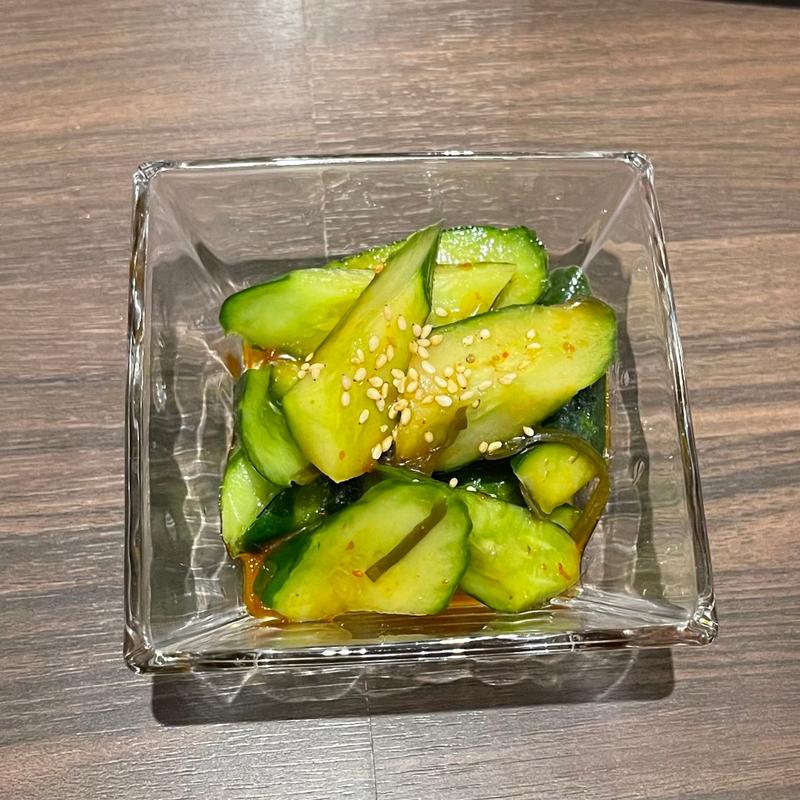 ピリ辛きゅうり(大阪餃子MARUKAMI)