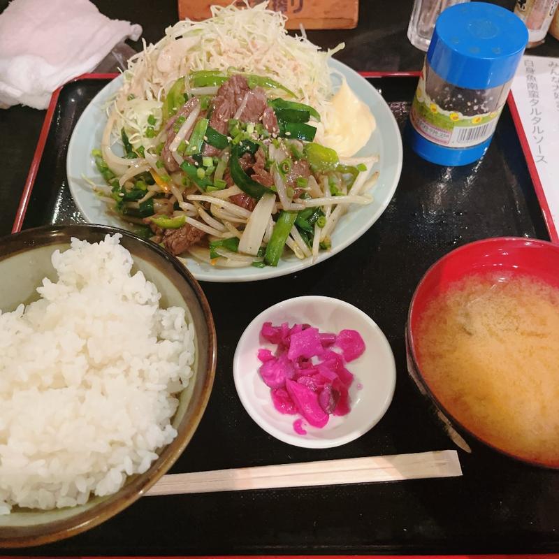 プルコギ定食(居酒屋よっちゃん 国分寺本店)