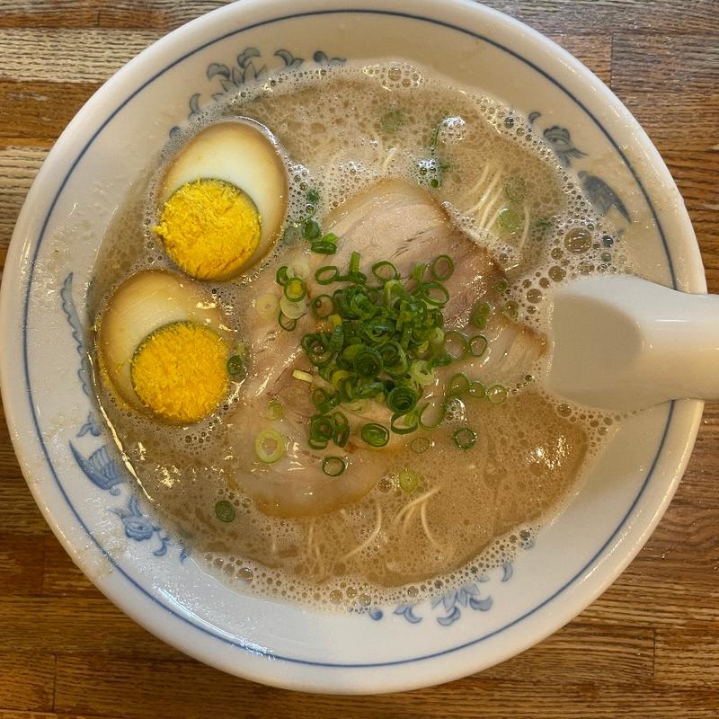 玉子ラーメン(博多ラーメン ばりこて)