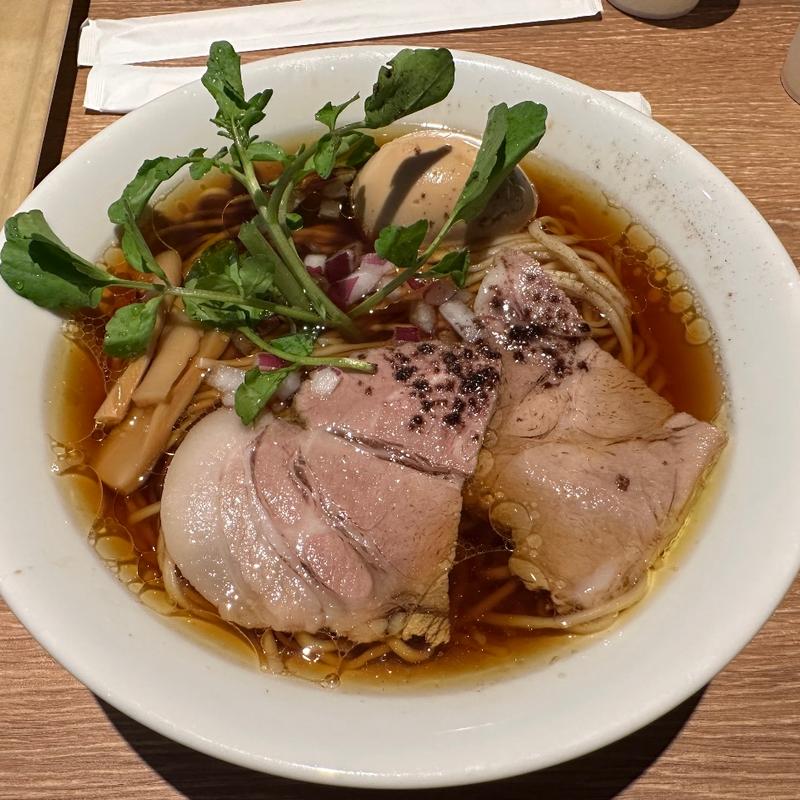 醤油そば（味玉付き）(POPUPラーメン)