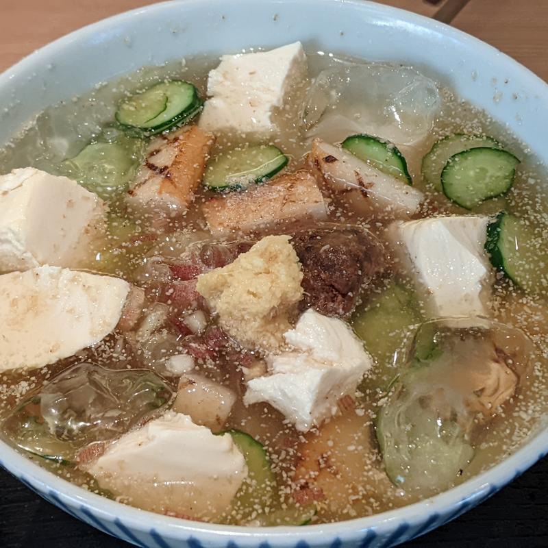 ひや汁(釜喜利うどん)