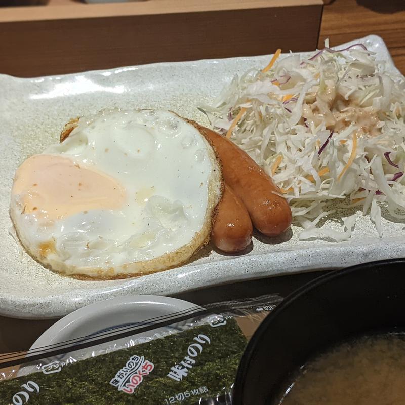 朝食(やよい軒 )