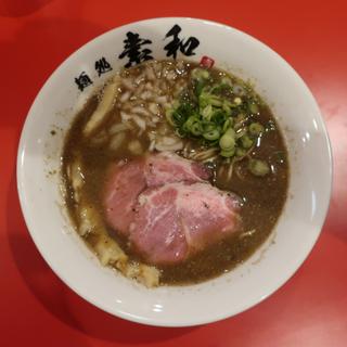 濃厚煮干ラーメン(麺処素和 金山店)
