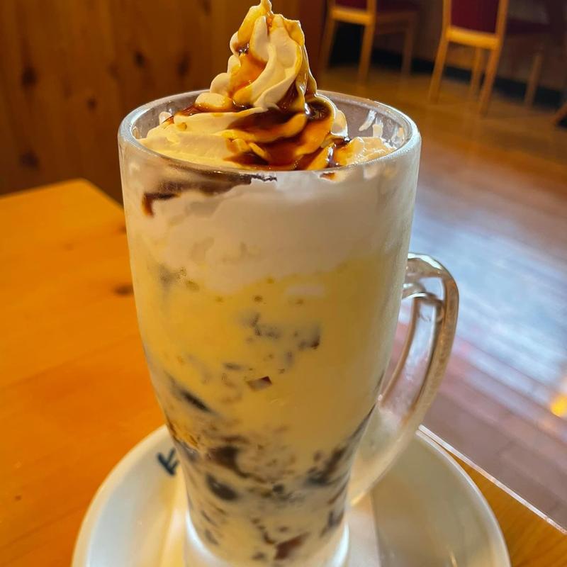 ジェリコクリームブリュレ(コメダ珈琲店 下北沢店)