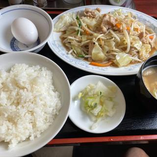肉野菜炒め定食(中華料理 大むら)