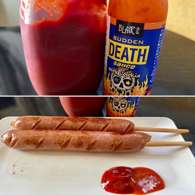 フランクフルト(デスソース ジョロキア)(ベルクス 東墨田店)