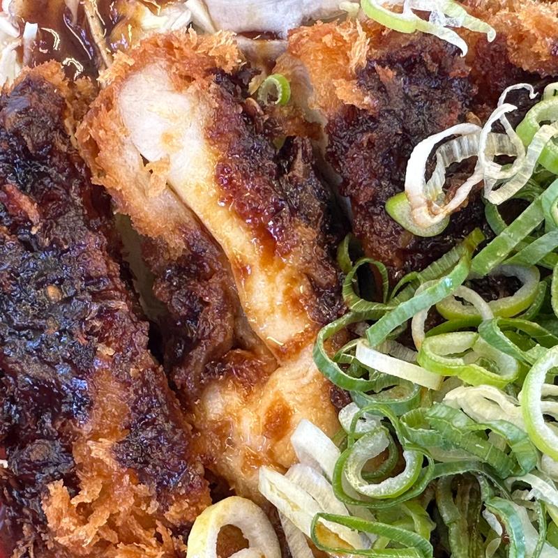 ねぎ味噌チキンカツ定食(かつや 相模原橋本店)