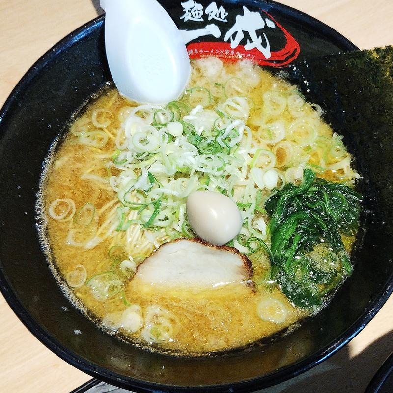 釜炊き豚骨醤油ラーメン(麺処一成 (いちなり)日赤通り本店)