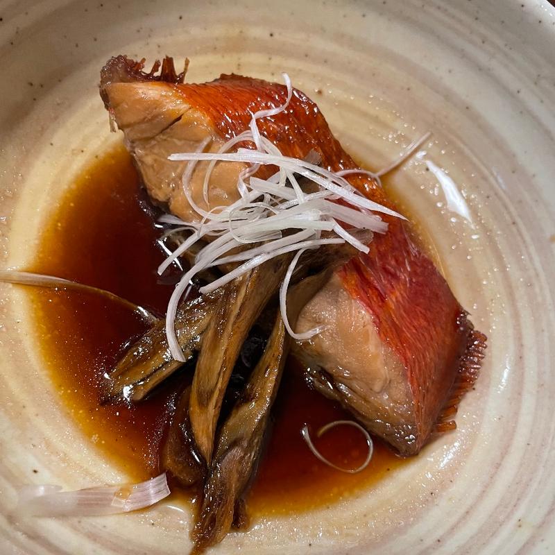 金目鯛の煮付(伊豆の味処　錦 （にしき）)