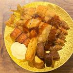 鮎と豆腐のフライ(かがやき)