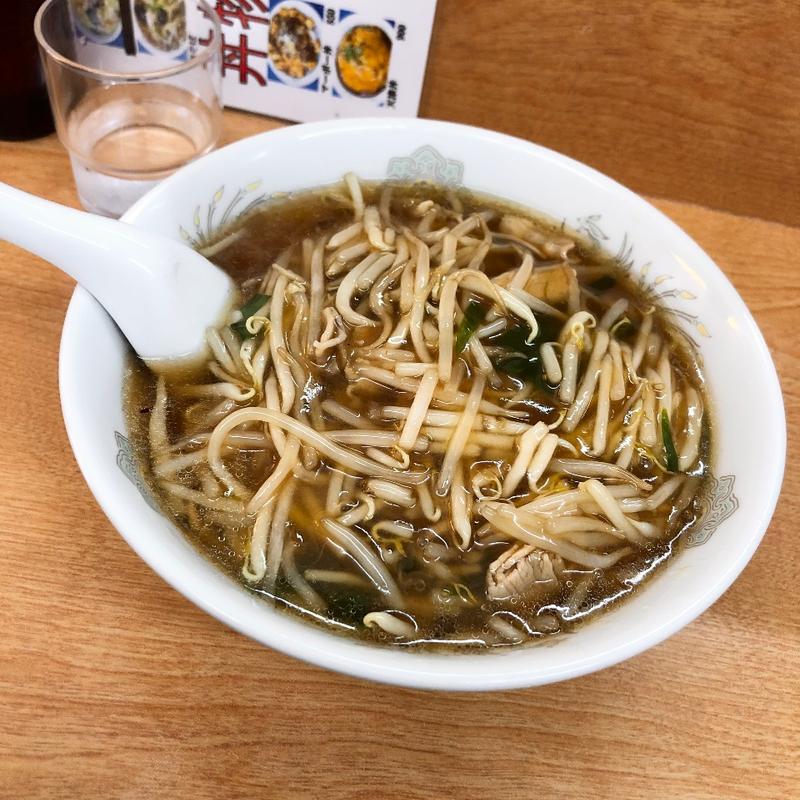 もやしそば(龍門飯店)