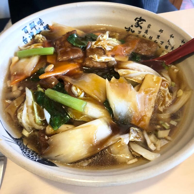 牛肉刀削麺(台湾料理 百味鮮)