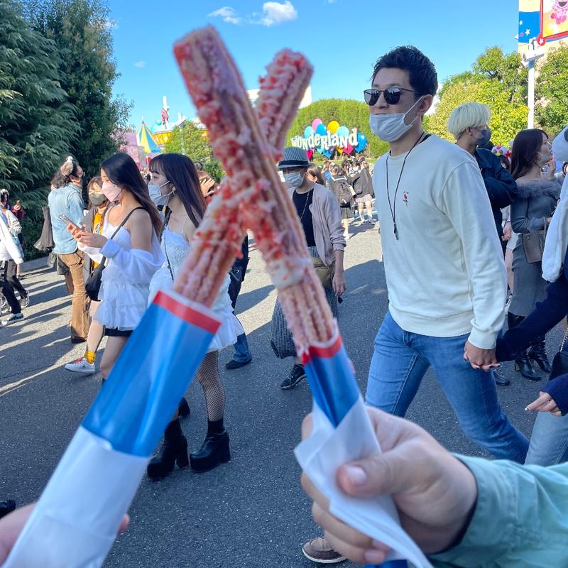 フラッフィー・チュリトス(ユニバーサルスタジオジャパン　フードカート )