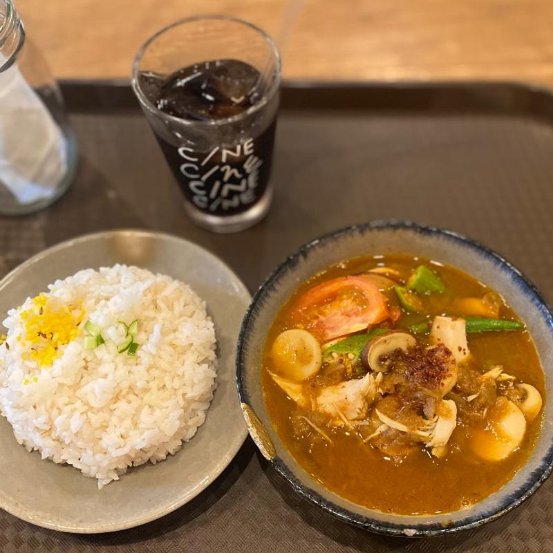 野菜2種 チキンカレー (Synccurry C/NE路地裏文化会館 )