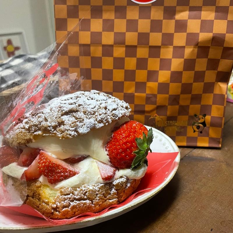 ストロベリーシュークリーム(ストロベリーハンティング)