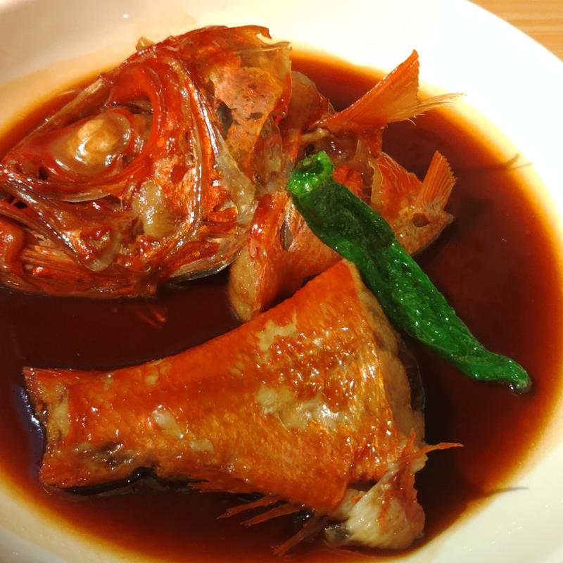 金目の煮付け(地魚料理　信 （【旧店名】小磯丸）)