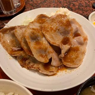 生姜焼定食(浪花ろばた 八角 横浜ポルタ店 （なにわろばた はっかく）)
