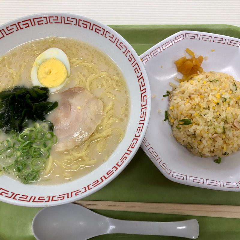 ラーメンセット(光明池運転免許試験場食堂 )