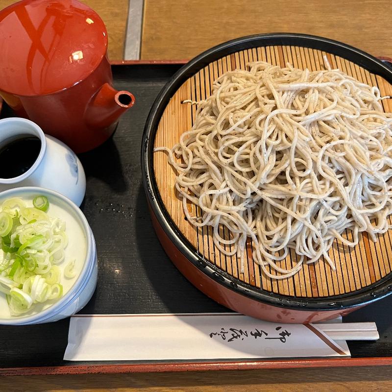 おもりそば：大(更科大黒 )