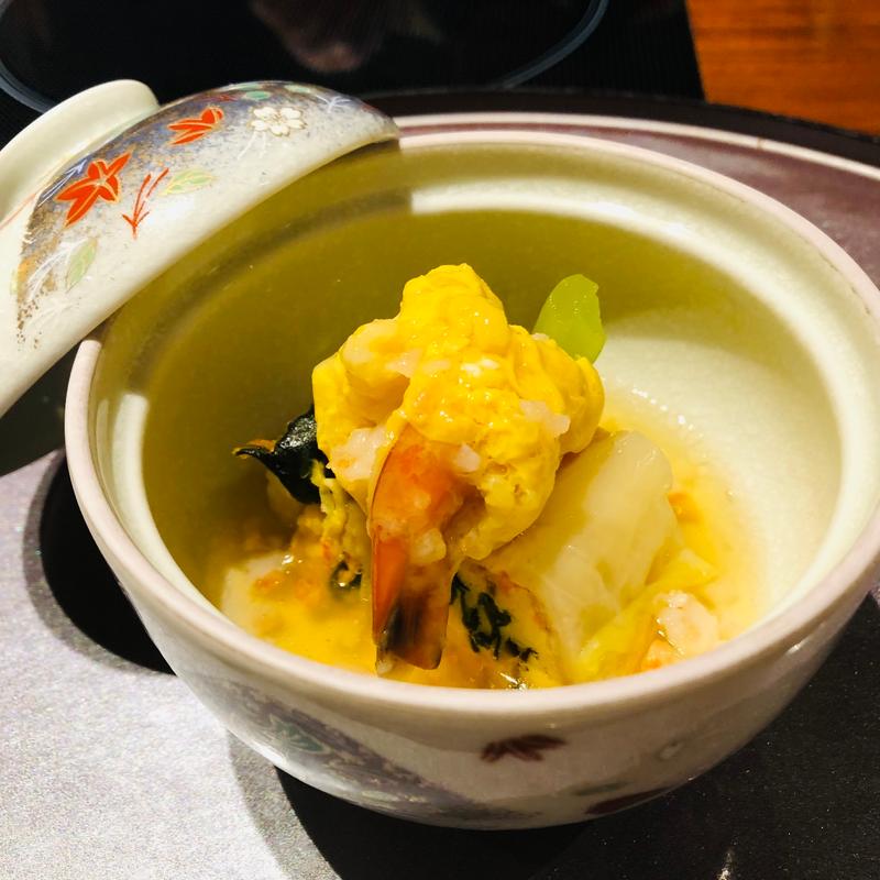 煮物椀　博多蒸し_夜会席記念日プラン(城山ガーデンズ　水簾 )