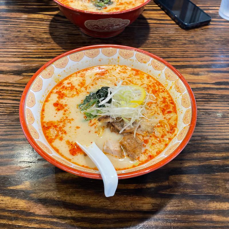 辛塩ラーメン(俺流塩らーめん 神楽坂店)