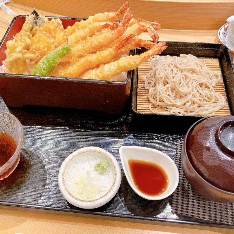 赤字えび天重(鮨処西鶴 上野店)