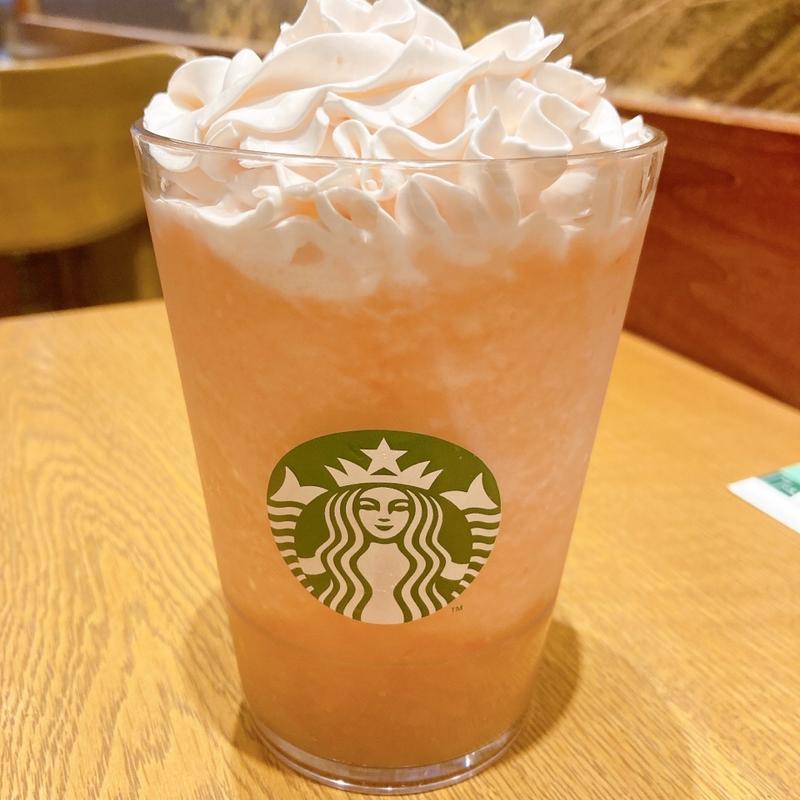 ピーチフラペチーノ(スターバックス コーヒー 本郷東大前店)