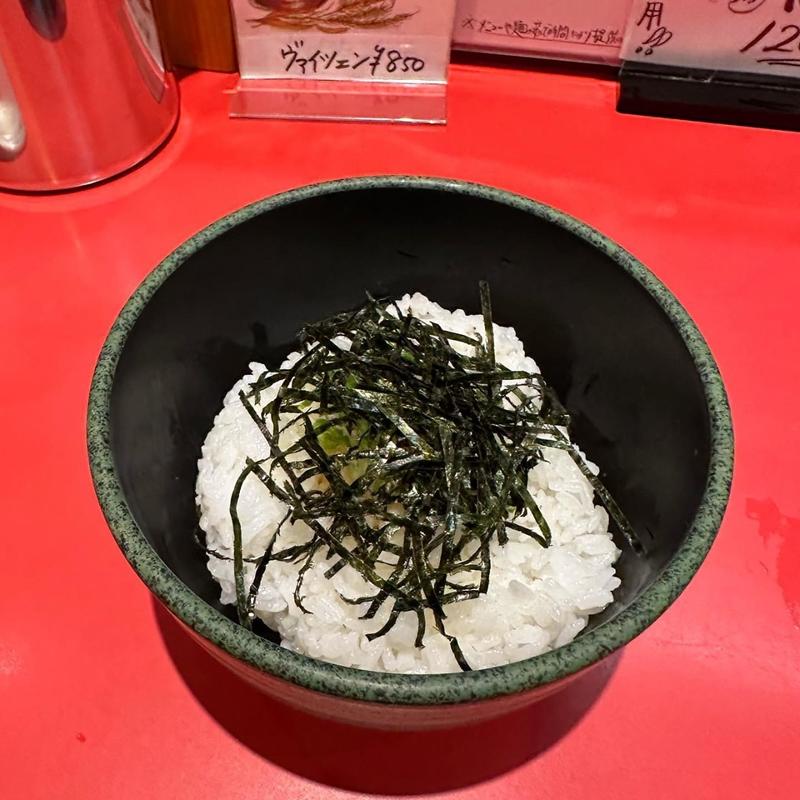 替えめし(中華そば カドヤ食堂 総本店)