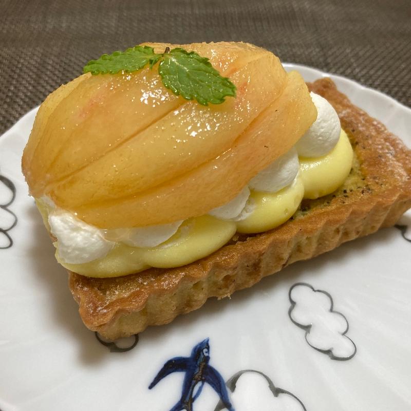 桃のタルト(Hyde&Away名古屋店)