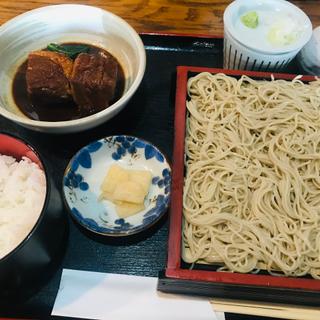 角煮定食(そば屋 五衛門)